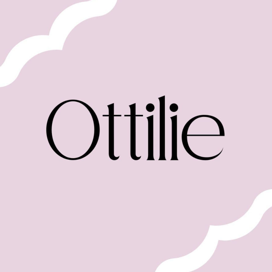 Purple background with the name Ottilie in large print