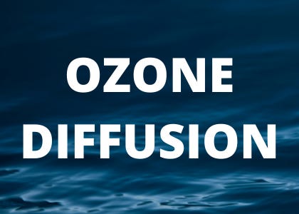 don't waste water podcast ozone diffusion