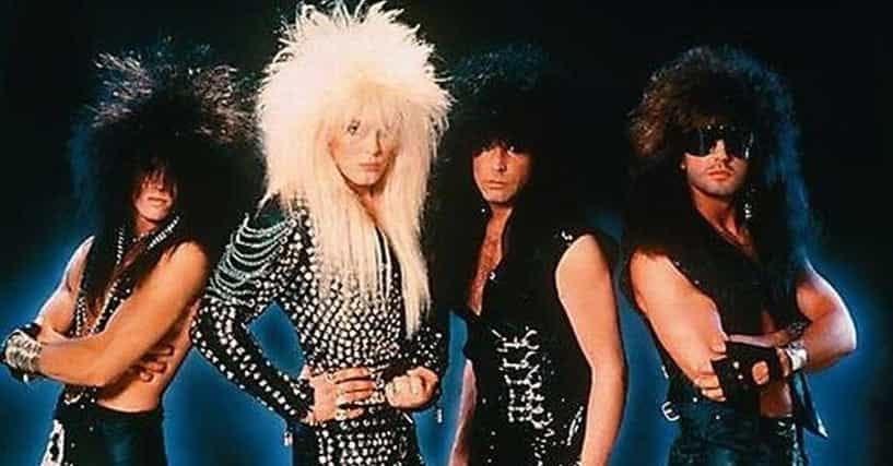 A hair metal band