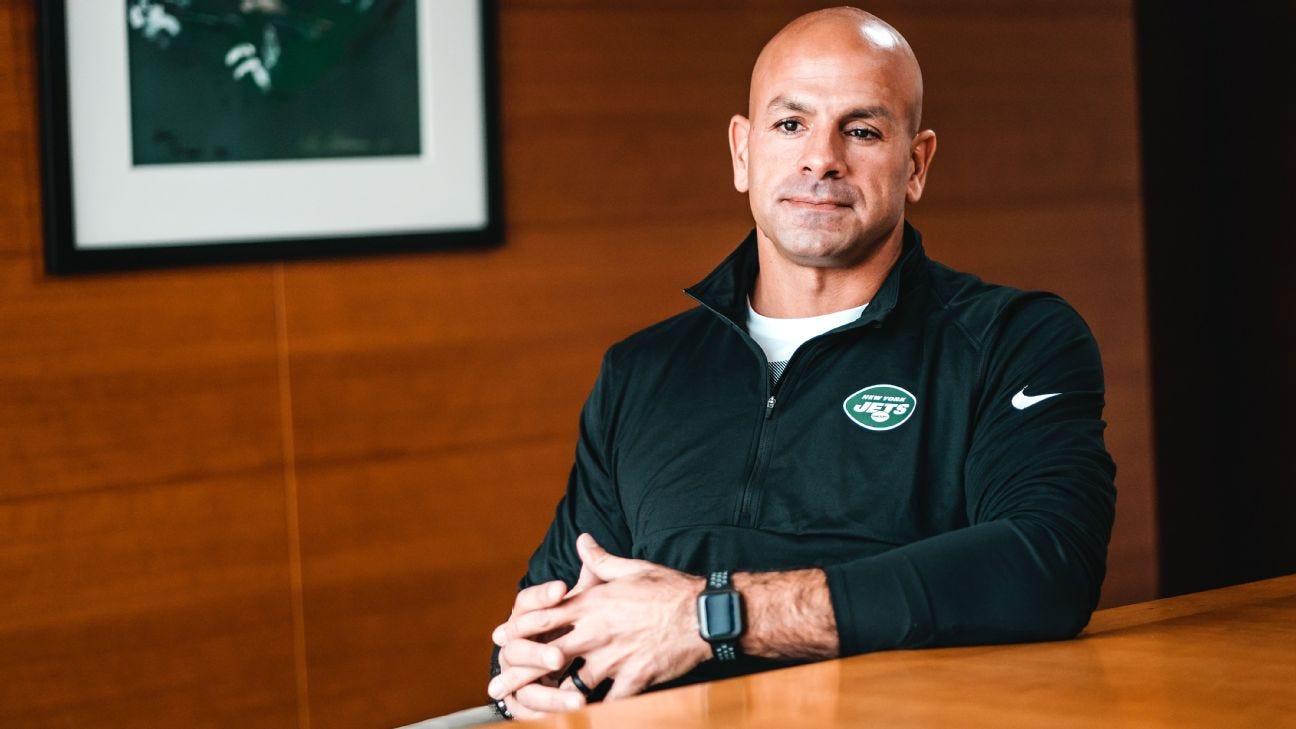 Robert Saleh's journey to the New York Jets began with 9/11 epiphany - ABC7  New York
