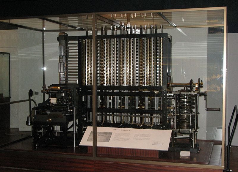 File:Babbage Difference Engine.jpg