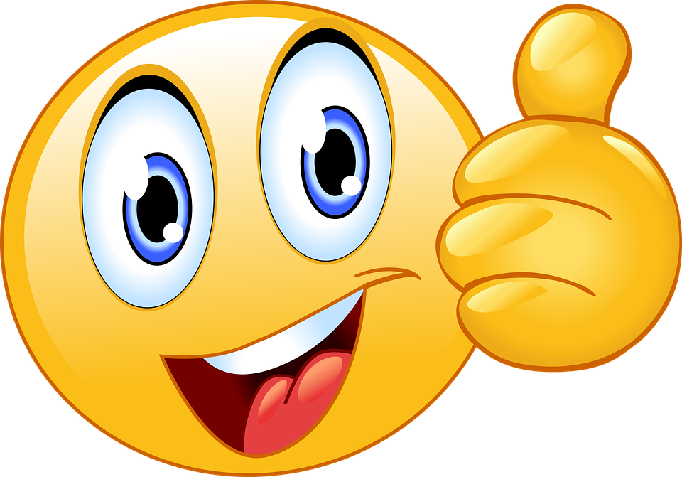 Thumbs Up Smiley Face Emoji - Free vector graphic on Pixabay