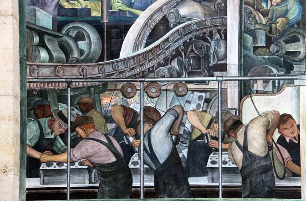 Further | The Great, Oh-So-Ironic Saga of the Machine: Rivera's Detroit  Murals Now National Landmark | Opinion