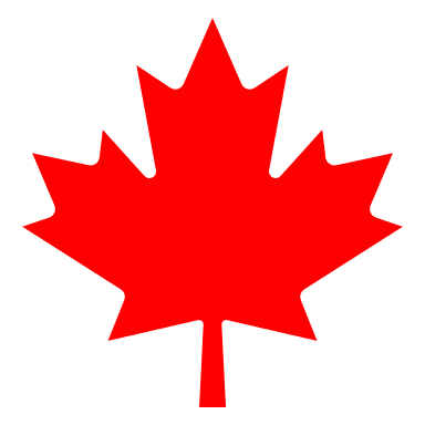 Maple Leaf with solid fill