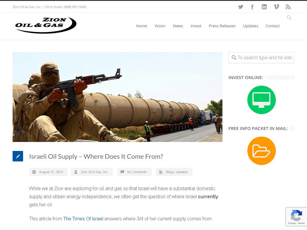 screenshot of https://www.zionoil.com/updates/israeli-oil-supply-where-does-it-come-from/