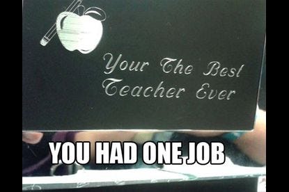 You had one job&#39; meme: Hilarious fail blunders make rounds on the Internet  - New York Daily News