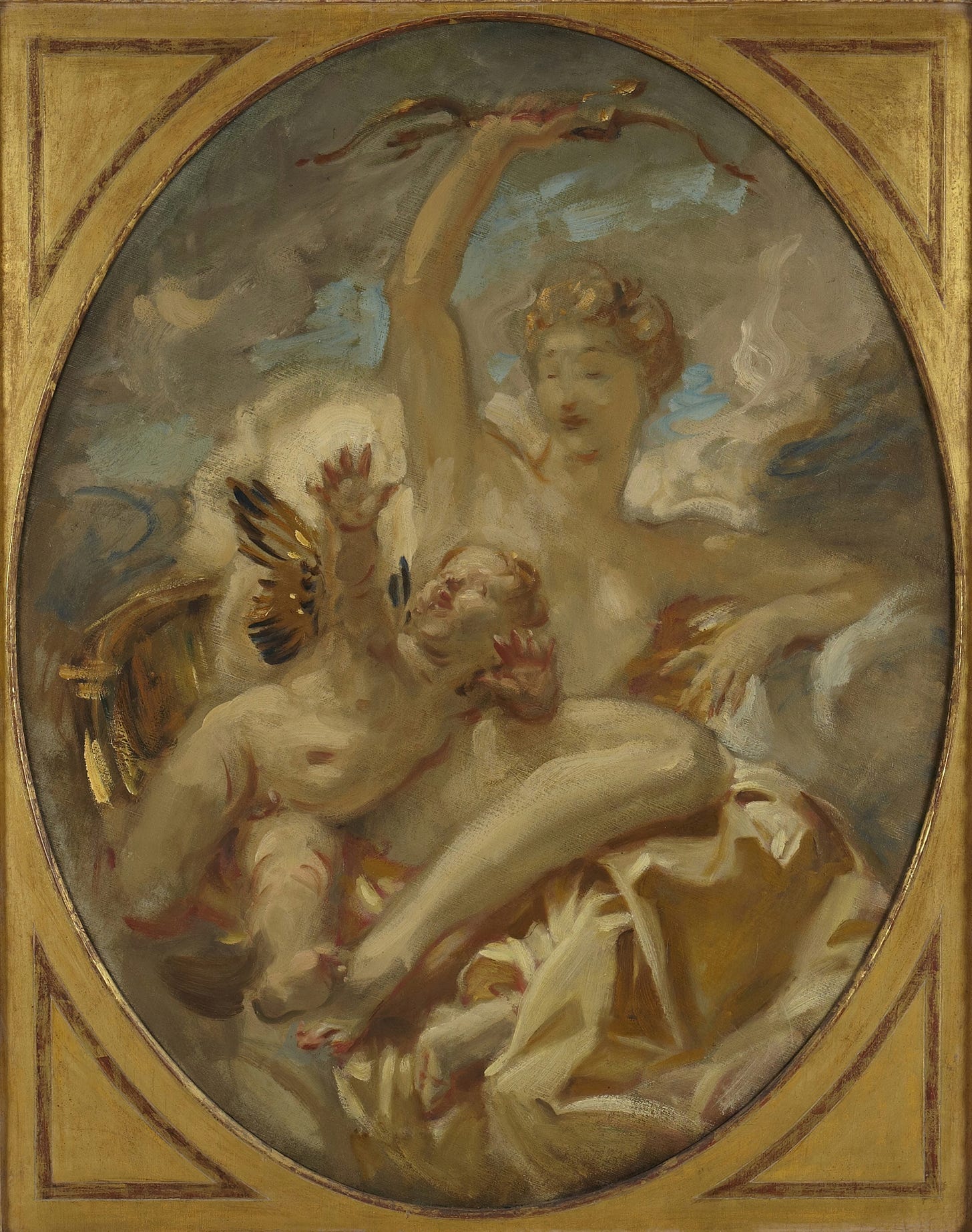 Venus and Cupid (ca. 1915)