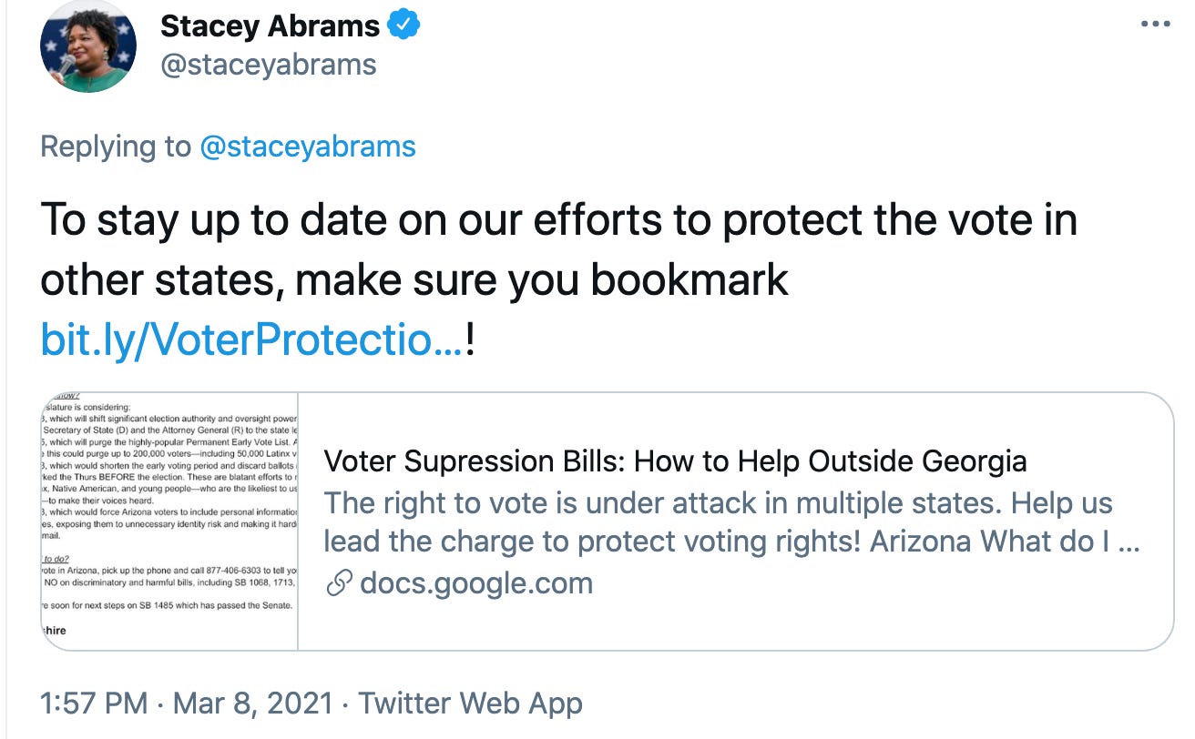 Screen-Shot-2021-03-08-at-2.23.05-PM Stacey Abrams Makes Power Move To Thwart GOP Voter Suppression Corruption Crime Featured Politics Top Stories 