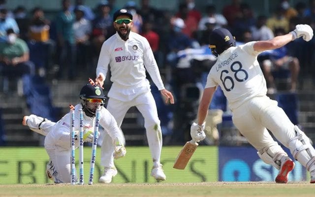 India vs England: Rishabh Pant and Ravi Ashwin plan to get Dan Lawrence out