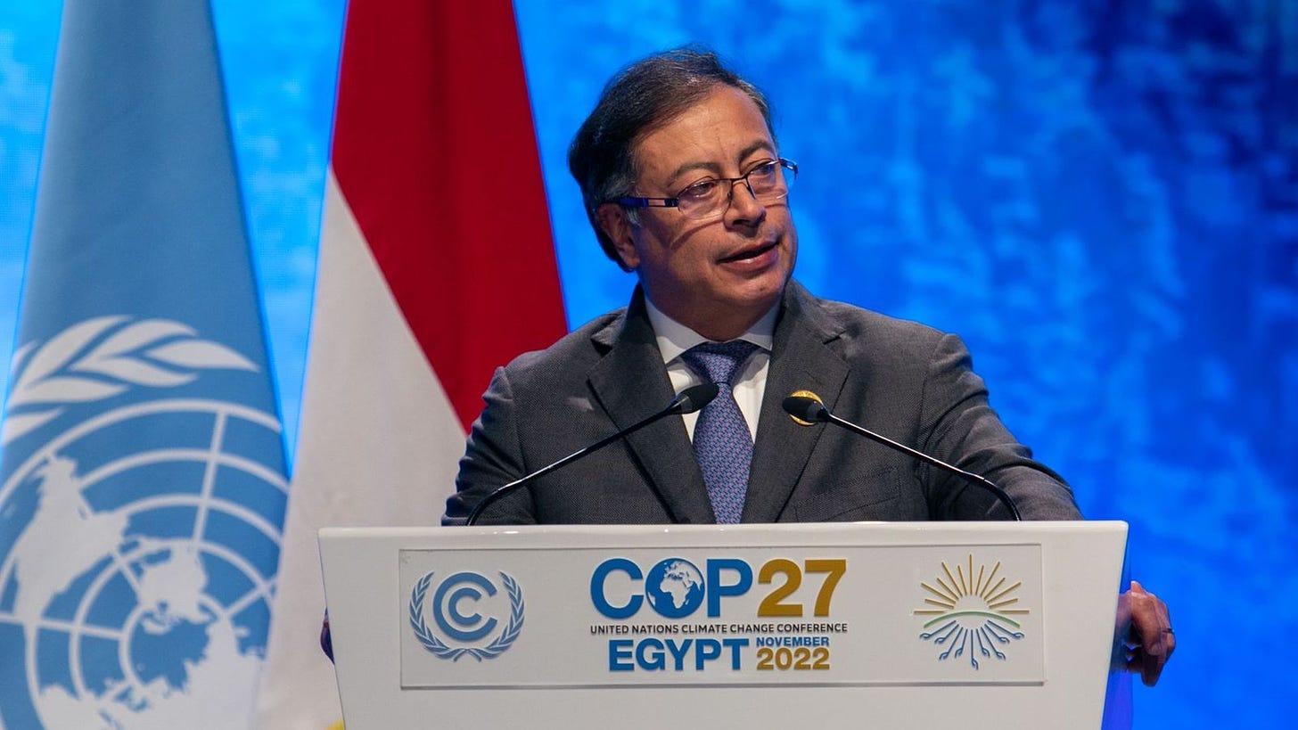 Petro en la COP 27: “Es la hora de la humanidad y no la de los mercados” |  EL PAÍS América Colombia