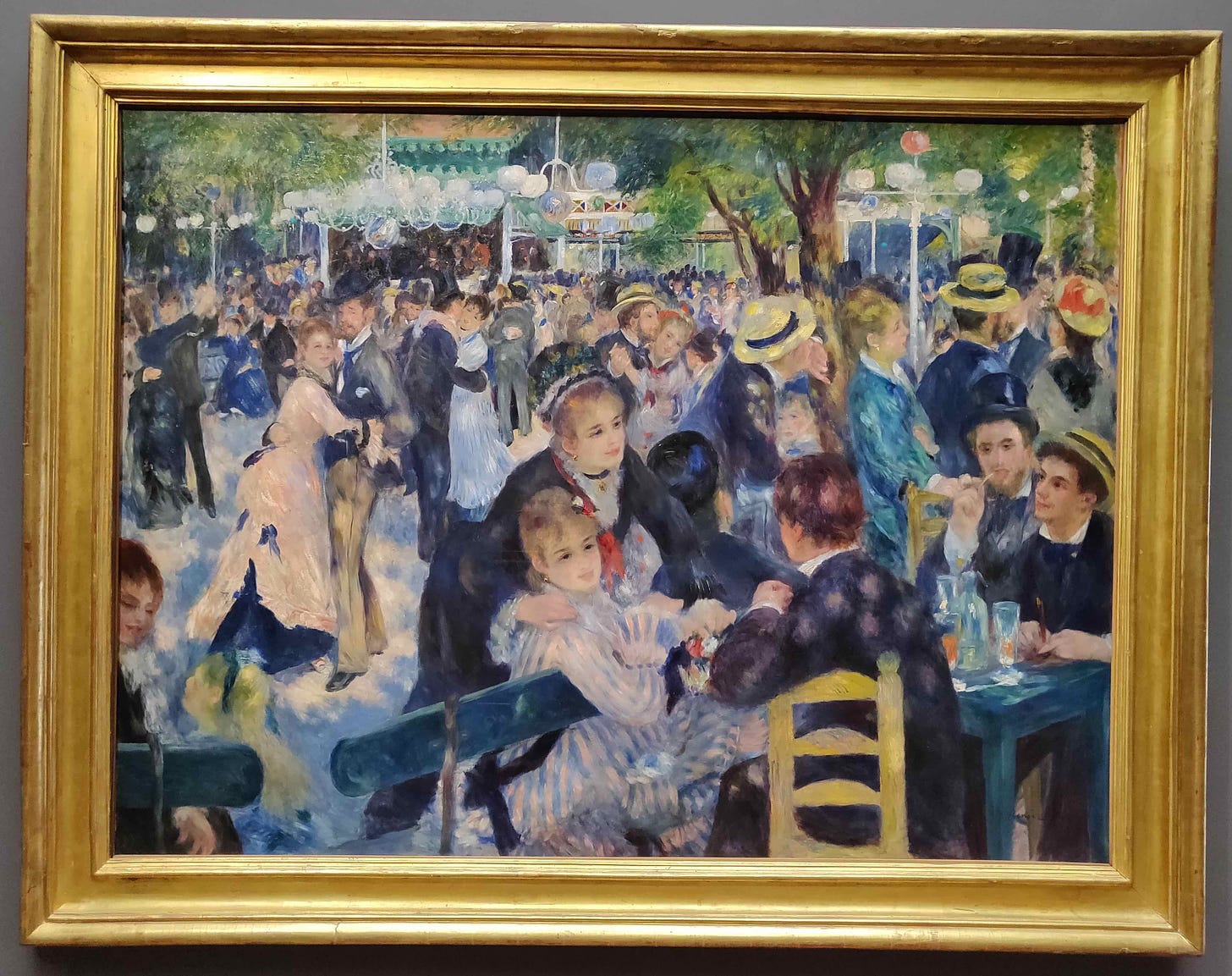 Pierre-Auguste Renoir, "Bal du Moulin de la Galette"