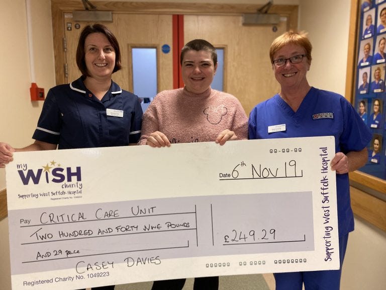 Teenager's head shave raises money for the critical care ...
