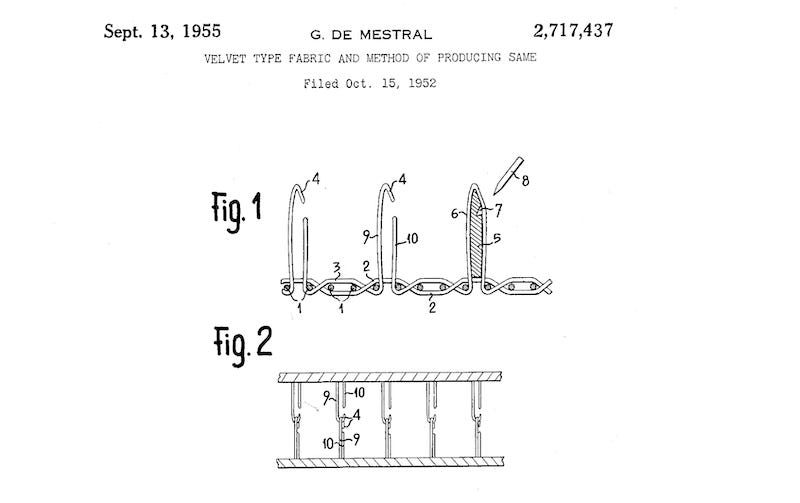 Analogical Thinking. George de Mestral's 1957 Hook and Loop Patent Application