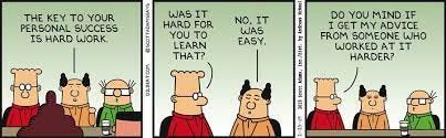 Hard Work Is The Key - Dilbert Comic Strip on 2019-02-23 : r/dilbert