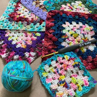 Crochet Granny Squares by Katie Cannon Designs