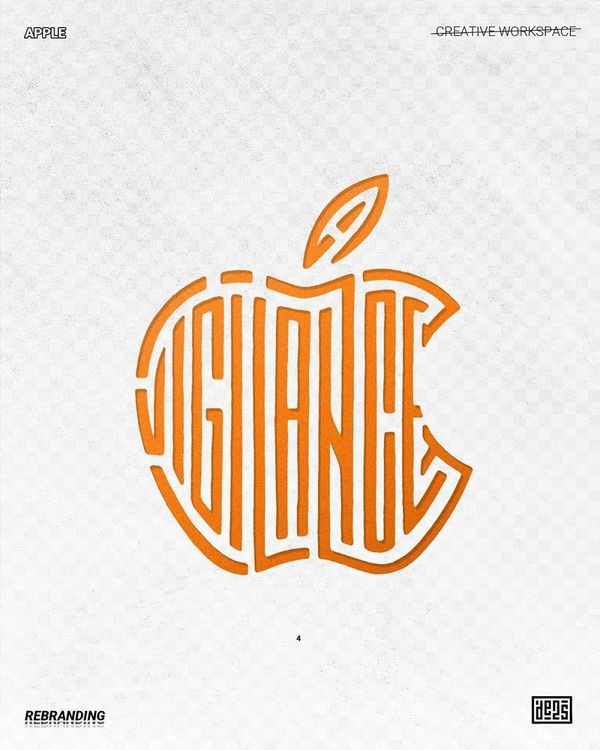 a new spin on famous logos - Credit: de2s [click through, there’s a lot more]