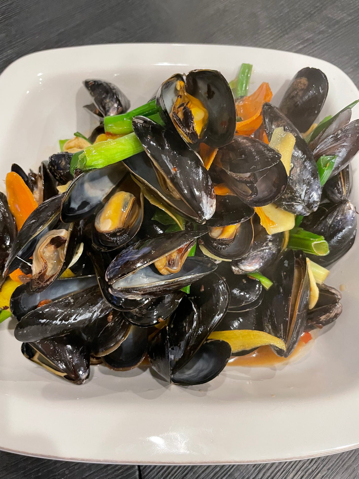 Mussels with Black Bean Sauce: Recipe of the Week #7
