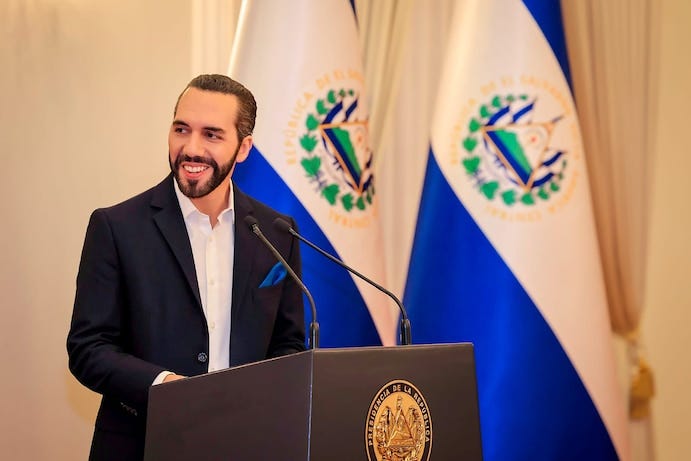 Casa Presidencial de El Salvador/HANDOUT/EPA-EFE/Shutterstock