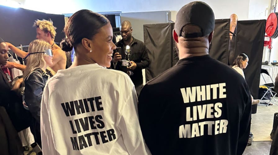 Kanye wears 'White Lives Matter' shirt to Yeezy fashion show in Paris,  joined by Candace Owens | Fox News