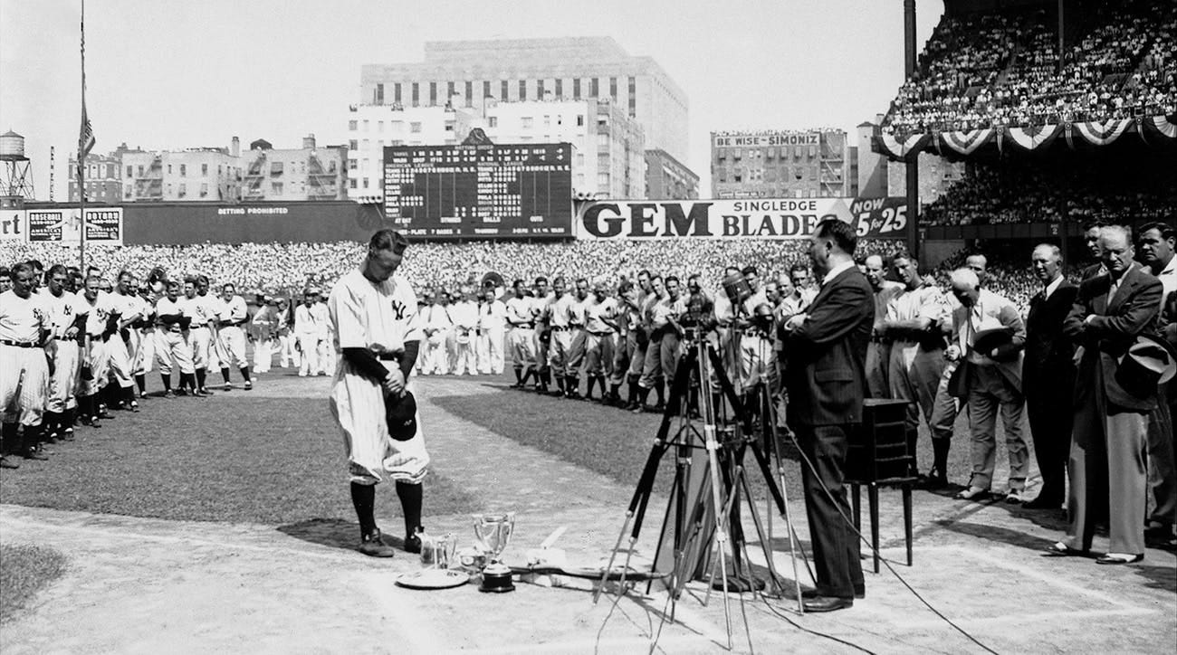 Yankees Fourth of July memories: Lou Gehrig's 'Luckiest Man' Speech | Bronx  Pinstripes | BronxPinstripes.com