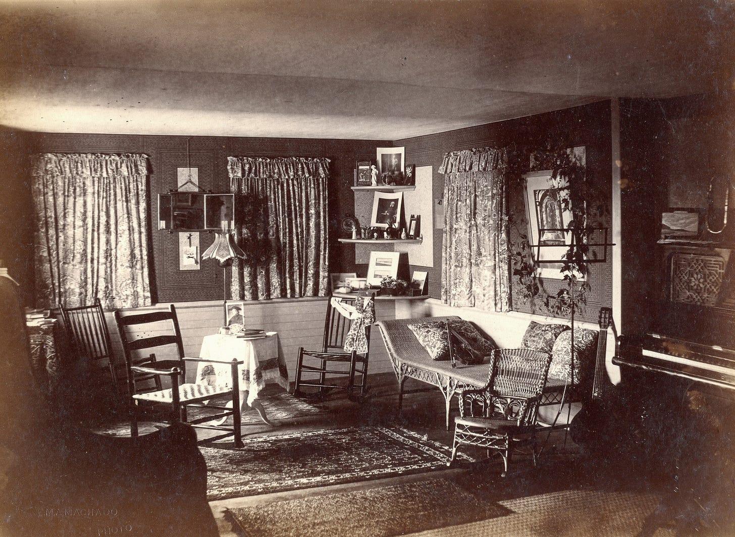 Interior photo taken by Ernest M. M. Machado