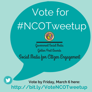 Vote for #NCOTweetup