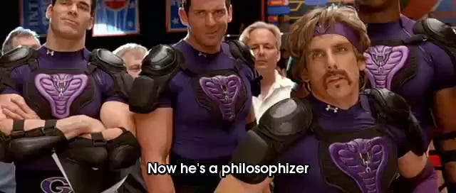 No He&#39;s A Philosophizer GIF - Dodgeball Philosophy Dwight - Discover &amp;  Share GIFs