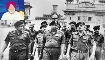 After 35 years, Amritsar's Ex-DC Ramesh Inder says he didn't give  permission for Operation Blue Star – Sikh24.com