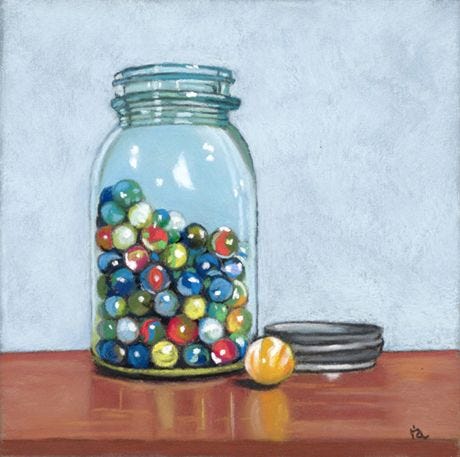 Image result for marble jar