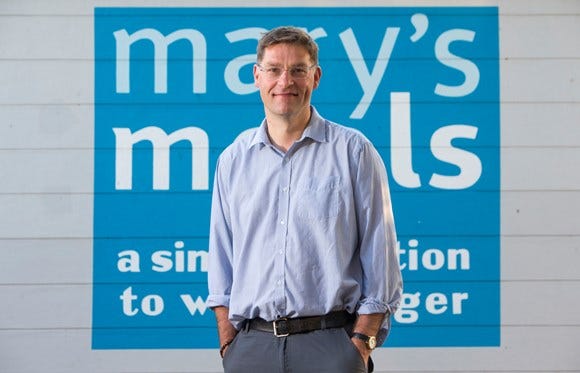 Magnus MacFarlane-Barrow, founder of Mary’s Meals. Picture submitted.