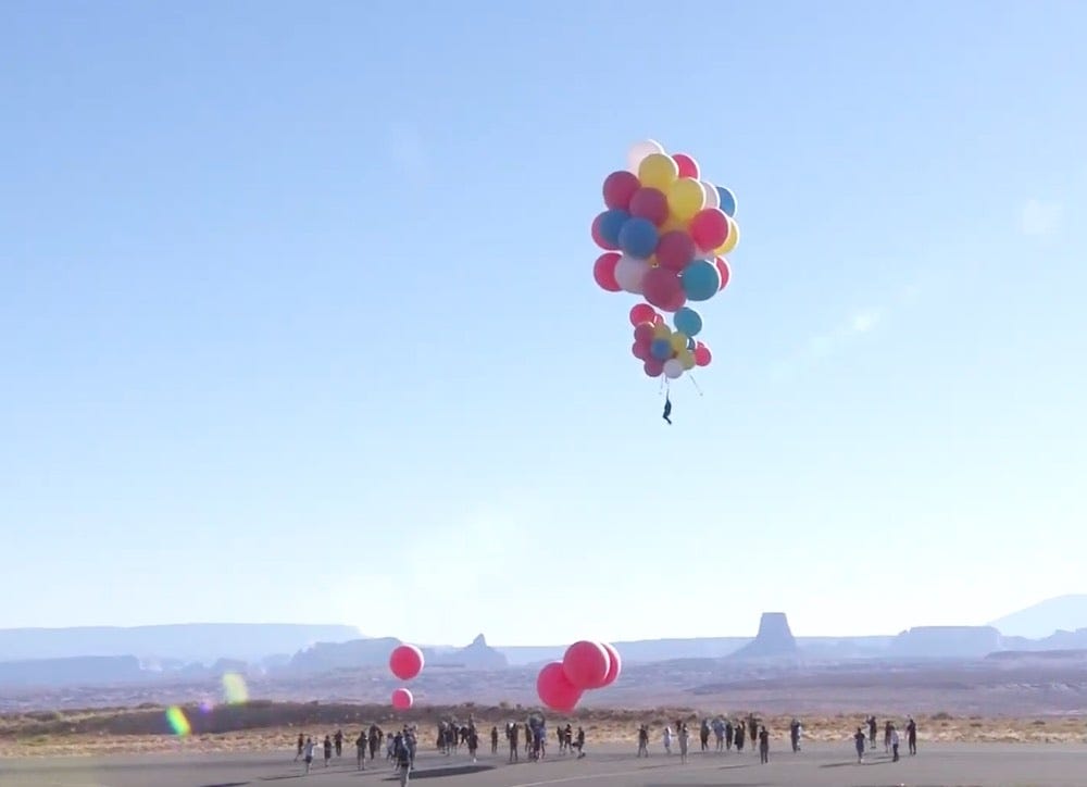 David Blaine Balloons