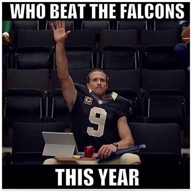 Funniest New Orleans Saints memes after being Atlanta Falcons | Atlanta  Daily World