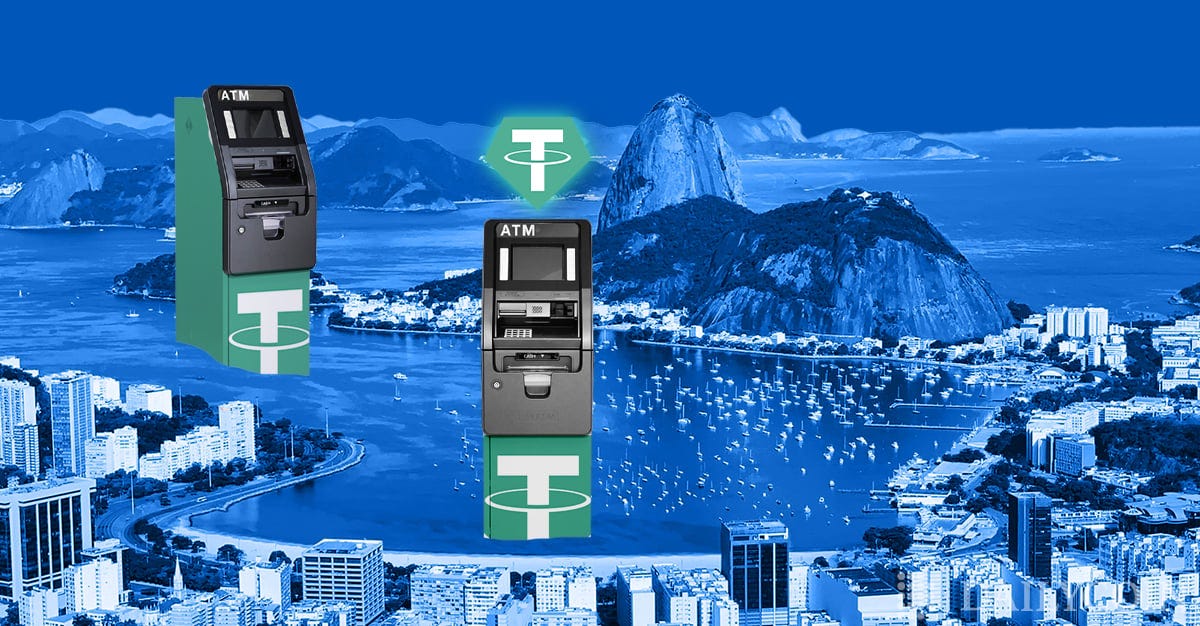 Tether to Offer USDT in 24,000 ATMs Across Brazil - DailyCoin