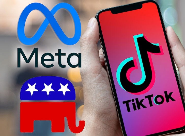 Facebook Paying Republican Consulting Firm to Smear Rival TikTok - riseshine.in