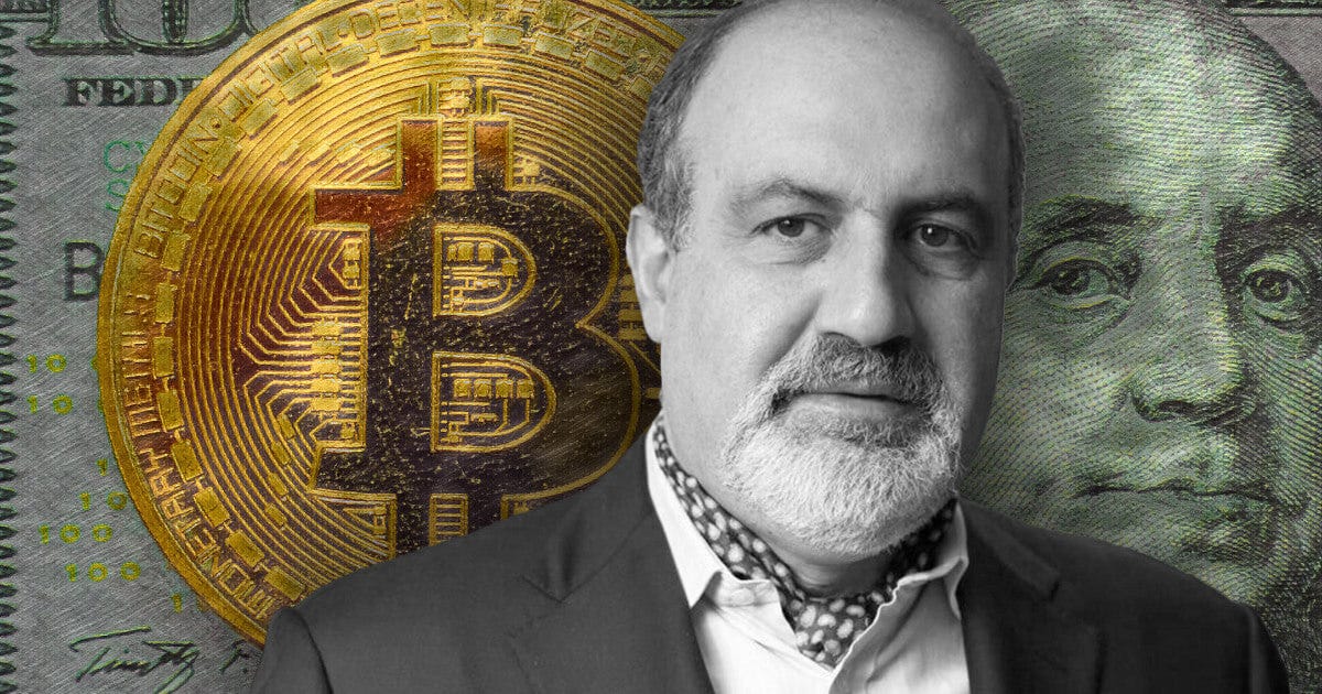 Bitcoin is not a hedge against anything,' concludes 'Black Swan' author  Nassim Taleb