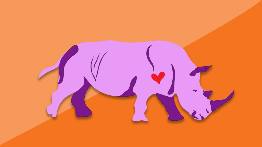 How A Lavender Rhino Became A Symbol Of Gay Resistance In '70s Boston |  WBUR News