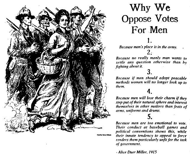 Why We Oppose Votes for Men - Alice Duer Miller