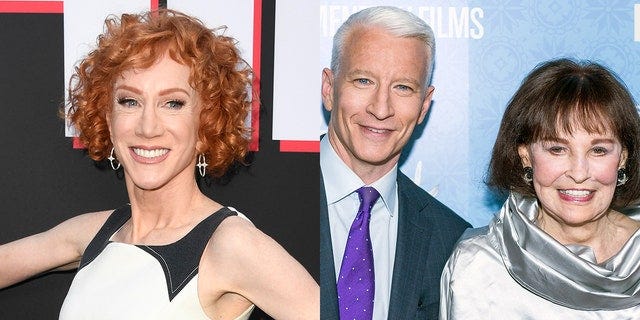 Kathy Griffin said she may have known Anderson Cooper's mother, Gloria Vanderbilt, better than he did.