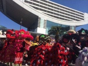 Lion Dance, Hong Kong