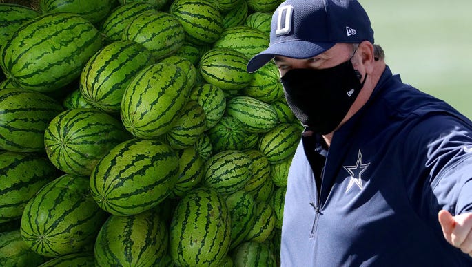 Here Comes The 'Mike McCarthy Is Racist For The Watermelon Stunt' Drama –  OutKick