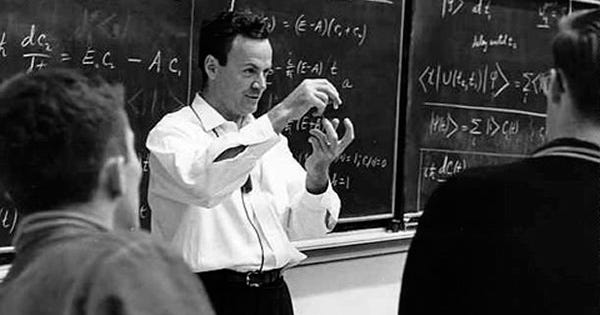 Richard Feynman on the One Sentence to Be Passed on to the Next Generation  – Brain Pickings