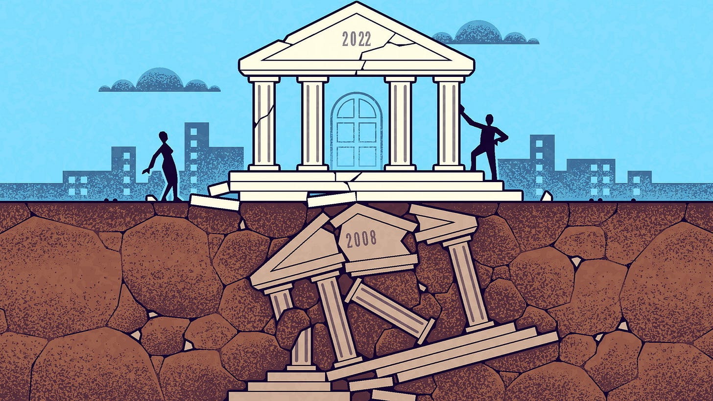 The financial system is still dealing with the fallout from 2008 |  Financial Times