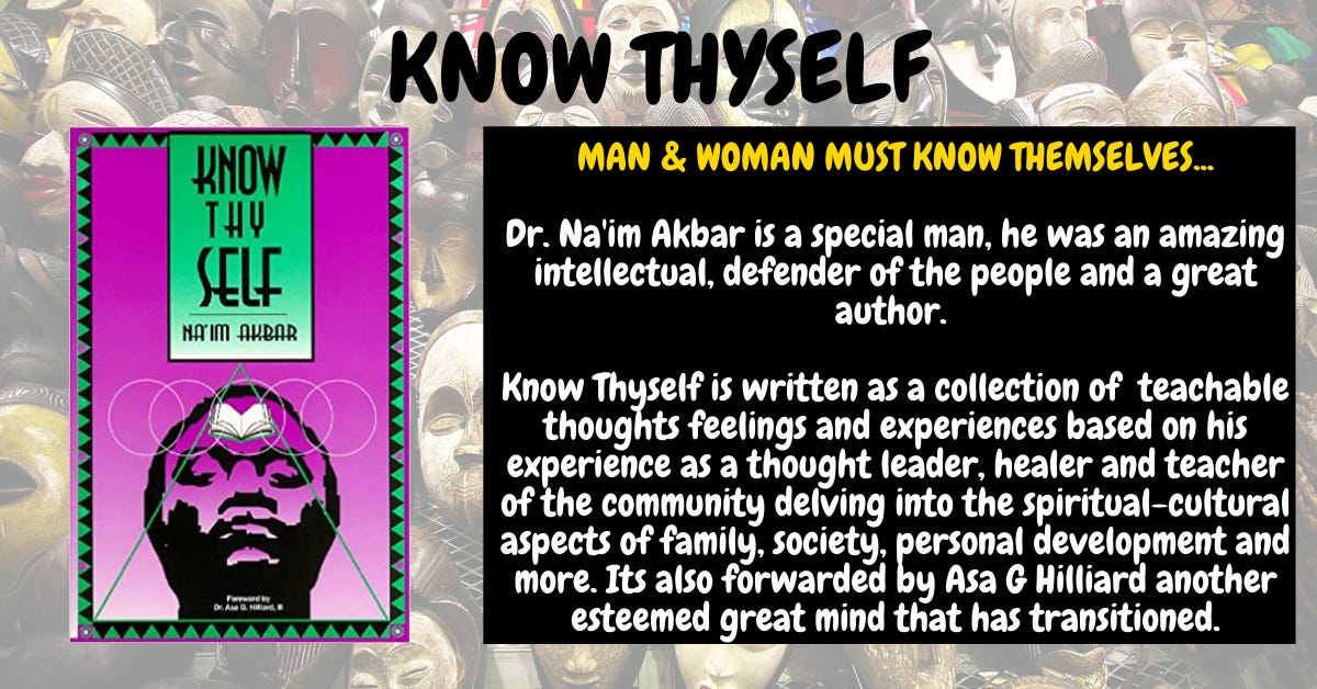 Know Thyself -  Available @ INDIGIBOOKZ.COM