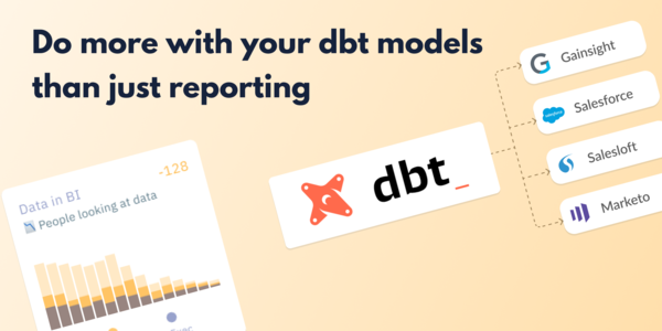 Making your dbt models more useful with Census