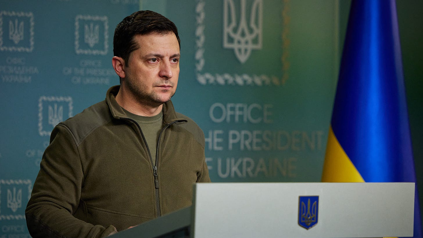 Ukraine President Volodymyr Zelensky says he's Russia's No. 1 target, his  family second - The Washington Post