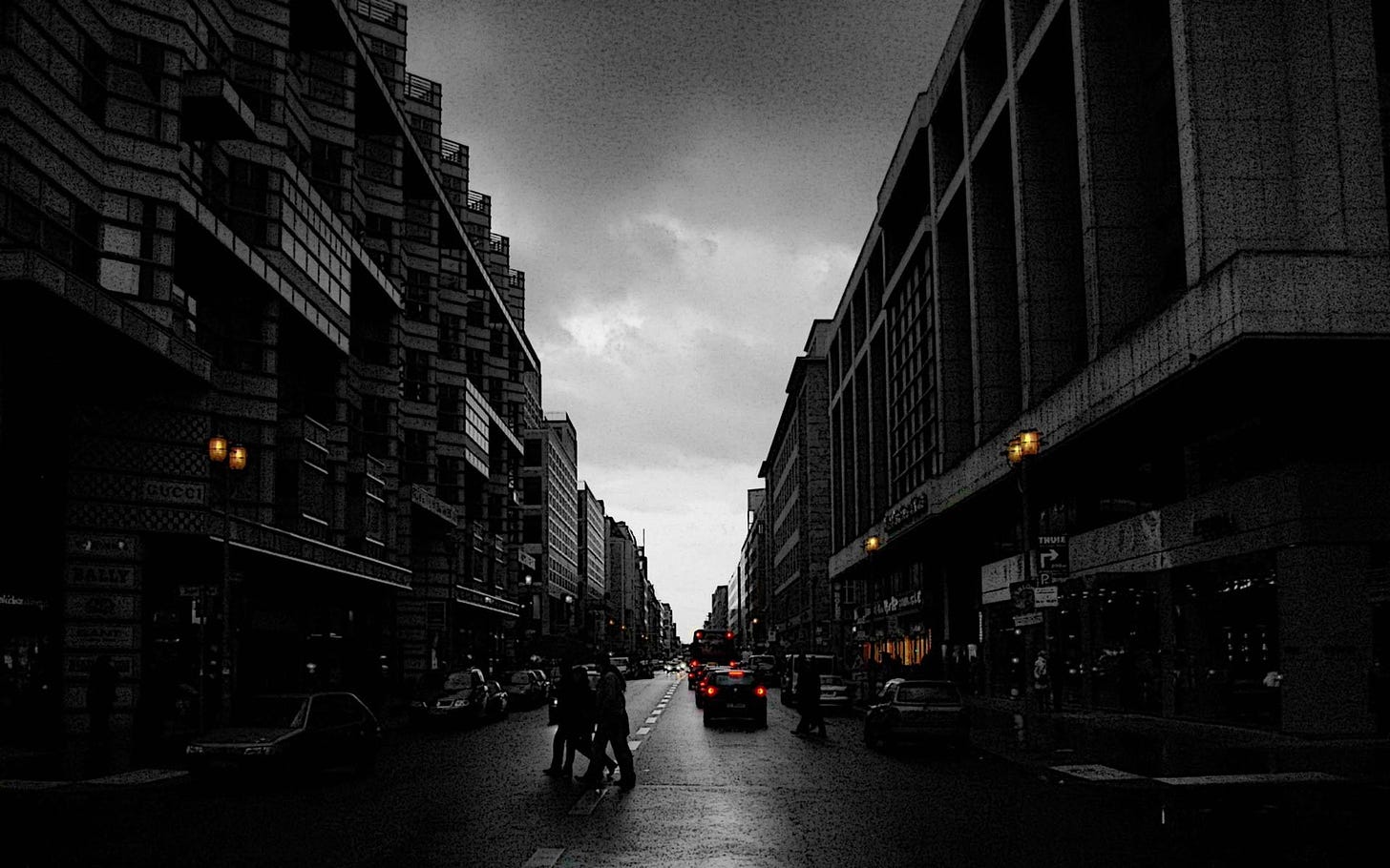 Berlin Germany. Dark streets on a cloudy day. | Berlin city, City  wallpaper, Berlin