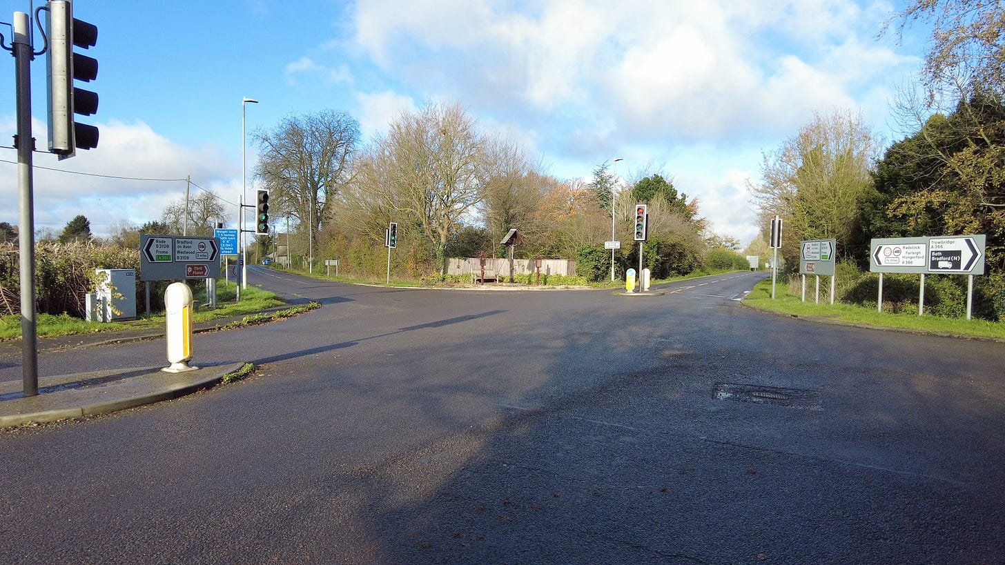 Wingfield crossroads. 