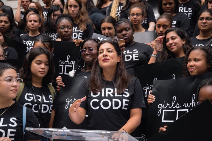 Girls Who Code Celebrates Day of the Girl with First-Ever Global  #MarchForSisterhood