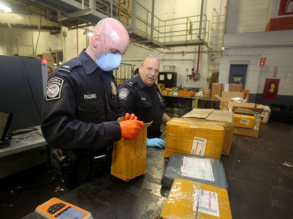 Drug sellers exploit the Postal Service to ship fentanyl to US: Report -  ABC News