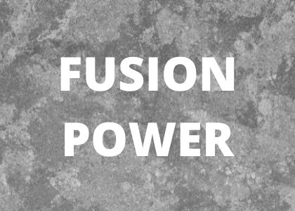the climate minute fusion power